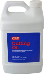 CRC - 1 Gal Bottle Cutting Fluid - Straight Oil, For Drilling, Reaming, Sawing, Shearing, Tapping, Threading, Turning - Caliber Tooling