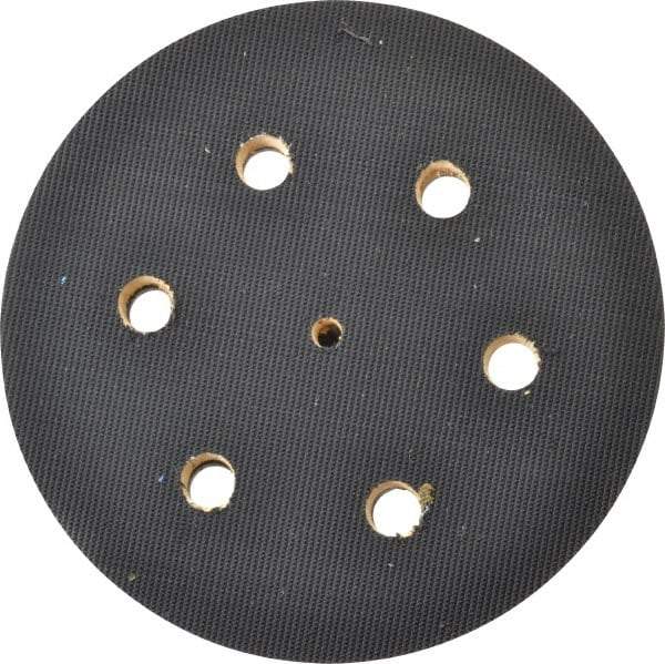 AutoQuip - 6" Diam Hook & Loop Disc Backing Pad - Medium Density, 10,000 RPM - Caliber Tooling