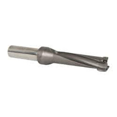 Kennametal - 101.6mm Max Drill Depth, 4xD, 25.4mm Diam, Indexable Insert Drill - 2 Inserts, 1" Shank Diam, Straight Shank - Caliber Tooling