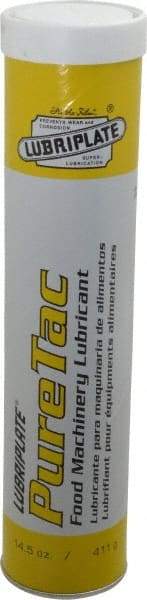 Lubriplate - 14.5 oz Cartridge Aluminum General Purpose Grease - Food Grade, 400°F Max Temp, NLGIG 2, - Caliber Tooling