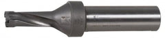 Kennametal - 1.76" Max Drill Depth, 2.5xD, 17.8mm Diam, Indexable Insert Drill - 2 Inserts, 1" Shank Diam, Straight Shank - Caliber Tooling