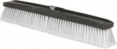 PRO-SOURCE - 24" General Purpose Polypropylene Push Broom - 3" Bristle Length, Plastic Block, Bolt-On Handle Connection, Handle Sold Separately - Caliber Tooling