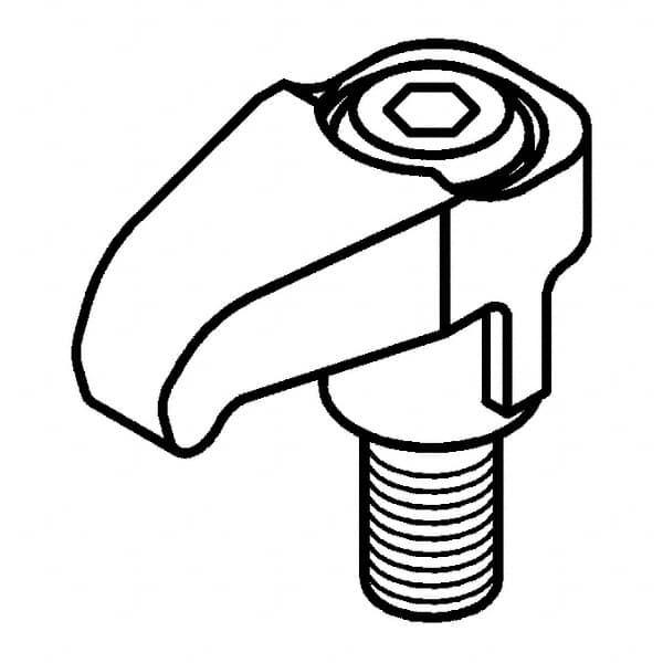 Kennametal - Series Kendex, Clamp Assembly for Indexables - Neutral Cut - Caliber Tooling