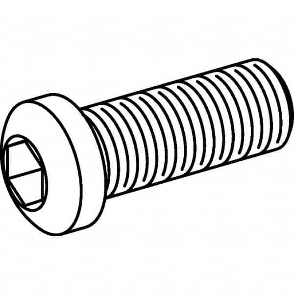 Kennametal - Torx Cap Screw for Indexables - For Use with Inserts - Caliber Tooling