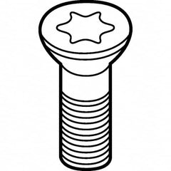 Kennametal - Scew for Indexable - M3 Thread, For Use with Inserts - Caliber Tooling