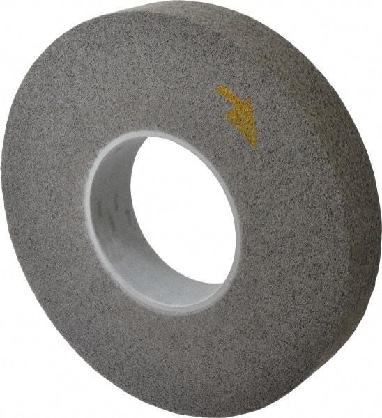 3M - 12" Diam, 2" Face Width, 5" Center Hole, Fine Grade, Silicon Carbide Deburring Wheel - Convolute, Hard Density 8 Grade, 3,000 RPM - Caliber Tooling