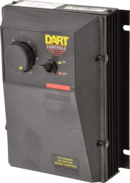 Dart Controls - 1/8 Max hp, 30 Max RPM, Electric AC DC Motor - 120 V Input - Caliber Tooling