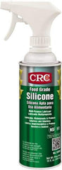 CRC - 16 oz Trigger Spray Can Nondrying Film/Silicone Penetrant/Lubricant - Clear & White, -40°F to 400°F, Food Grade - Caliber Tooling