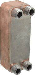 Lytron - Inch, Brazed Plate Heat Exchanger - Max psi, °F Max," Wide x" High x" Deep - Caliber Tooling