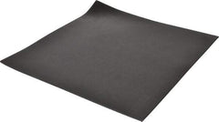 Made in USA - 12" Long, 12" Wide, 1/8" Thick, Neoprene Rubber Foam Sheet - 35 to 45 Durometer, Black, -40 to 220°F, 1,500 psi Tensile Strength, Stock Length - Caliber Tooling