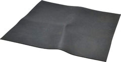 Made in USA - 12" Long, 12" Wide, 0.093" Thick, Neoprene Rubber Foam Sheet - 65 to 75 Durometer, Black, -40 to 220°F, 1,500 psi Tensile Strength, Stock Length - Caliber Tooling