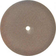 Norton - 7" 60 Grit Aluminum Oxide Cutoff Wheel - 0.035" Thick, 1/2" Arbor, 8,730 Max RPM, Use with Stationary Grinders - Caliber Tooling