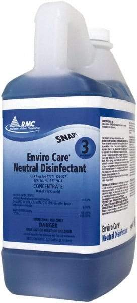 Rochester Midland Corporation - 0.5 Gal Bottle All-Purpose Cleaner - Liquid, Disinfectant, Floral - Caliber Tooling