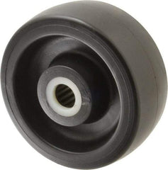 Fairbanks - 5 Inch Diameter x 2 Inch Wide, Polyolefin Caster Wheel - 1,000 Lb. Capacity, 2-3/16 Inch Hub Length, 3/4 Inch Axle Diameter, Roller Bearing - Caliber Tooling