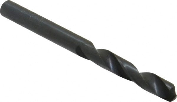 Interstate - #5 118° Spiral Flute High Speed Steel Screw Machine Drill Bit - Caliber Tooling