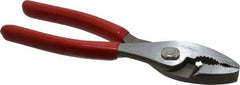 Blackhawk by Proto - 6" OAL, 1-11/64" Jaw Length, 25/64" Jaw Width, Slip Joint Pliers - 2 Positions, Serrated Jaw, Standard Head, Standard Tool, Wire Cutting Shear - Caliber Tooling