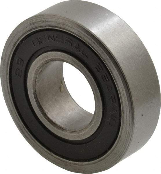 Value Collection - 3/4" Bore Diam, 1-3/4" OD, Double Seal Unground Retainer Type Radial Ball Bearing - 1/2" Wide, 1 Row, Round Bore, 1,171 Lb Dynamic Capacity - Caliber Tooling