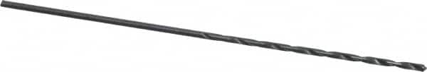 Interstate - #61 118° Spiral Flute High Speed Steel Taper Length Drill Bit - Caliber Tooling