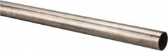 Made in USA - 6' Long, 1" OD, 304 Stainless Steel Tube - 0.035" Wall Thickness - Caliber Tooling