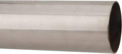 Made in USA - 6' Long, 3" OD, 304 Stainless Steel Welded Tube - 0.065" Wall Thickness - Caliber Tooling