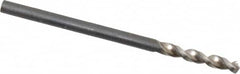 Walter-Titex - 0.0866" 130° Parabolic Flute Vanadium High Speed Steel Screw Machine Drill Bit - Caliber Tooling