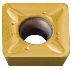 Kennametal - SDCT43 LD Grade KC520M Carbide Milling Insert - TiAlN Finish, 3/16" Thick, 1/2" Inscribed Circle, 0.8mm Corner Radius - Caliber Tooling