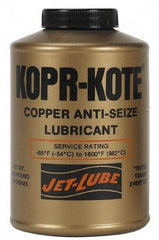 Jet-Lube - 12 oz Aerosol High Temperature Anti-Seize Lubricant - Copper/Graphite, -65 to 1,800°F, Copper/Bronze, Water Resistant - Caliber Tooling