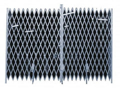 Illinois Engineered Products - 6' High x 18' Wide Bi-Parting Folding Gates - Steel - Caliber Tooling