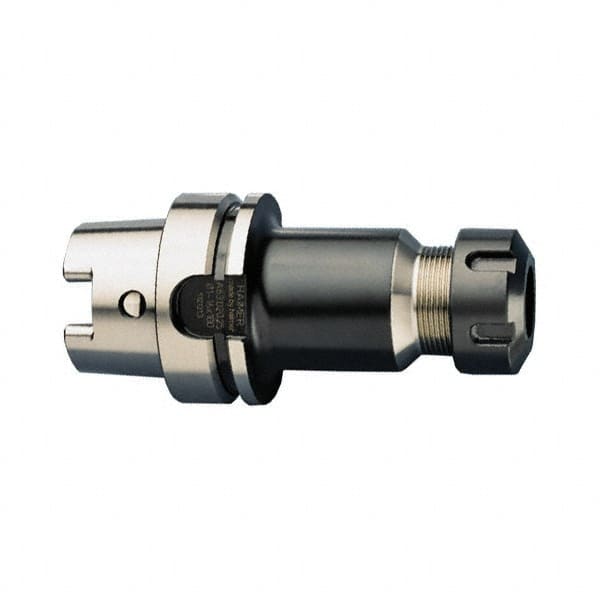 HAIMER - 0.98" to 1.02" Capacity, 6.3" Projection, HSK100A Hollow Taper, ER40 Collet Chuck - 0.0001" TIR - Exact Industrial Supply