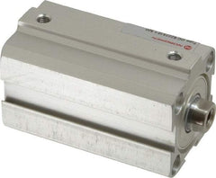 Norgren - 1-1/2" Stroke x 1" Bore Double Acting Air Cylinder - 10-32 Port, 1/4-28 Rod Thread, 145 Max psi, 23 to 176°F - Caliber Tooling