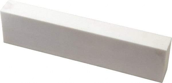 Norton - 100 Grit Aluminum Oxide Rectangular Polishing Stone - Fine Grade, 2" Wide x 8" Long x 1" Thick - Caliber Tooling