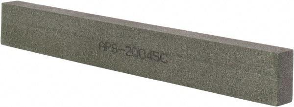 Norton - 120 Grit Aluminum Oxide Rectangular Polishing Stone - Fine Grade, 1" Wide x 8" Long x 1/2" Thick - Caliber Tooling