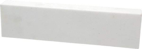 Norton - 120 Grit Aluminum Oxide Rectangular Polishing Stone - Fine Grade, 2" Wide x 8" Long x 1" Thick - Caliber Tooling