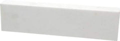 Norton - 120 Grit Aluminum Oxide Rectangular Polishing Stone - Fine Grade, 2" Wide x 8" Long x 1" Thick - Caliber Tooling