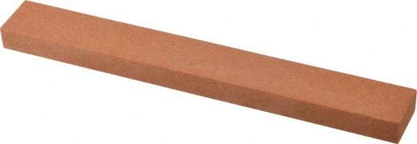 Norton - 150 Grit Aluminum Oxide Rectangular Polishing Stone - Very Fine Grade, 1" Wide x 8" Long x 1/2" Thick - Caliber Tooling