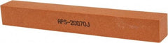 Norton - 150 Grit Aluminum Oxide Square Polishing Stone - Very Fine Grade, 1" Wide x 8" Long x 1" Thick - Caliber Tooling