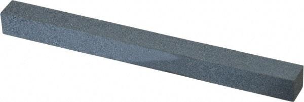 Made in USA - 150 Grit Aluminum Oxide Square Polishing Stone - Very Fine Grade, 1/2" Wide x 6" Long x 1/2" Thick - Caliber Tooling