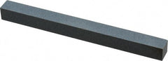 Made in USA - 220 Grit Aluminum Oxide Square Polishing Stone - Very Fine Grade, 1/2" Wide x 6" Long x 1/2" Thick - Caliber Tooling