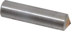 Norton - 1/4 Carat Single Point Diamond Dresser - 2" Long x 1/2" Shank Diam - Caliber Tooling