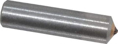 Norton - 1/2 Carat Single Point Diamond Dresser - 2" Long x 1/2" Shank Diam - Caliber Tooling