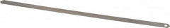 Starrett - 0.0015 Inch Thick x 1/2 Inch Wide x 12 Inch Leaf Length, Parallel Feeler Gage - Tempered Steel - Caliber Tooling