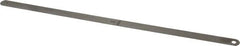 Starrett - 0.013 Inch Thick x 1/2 Inch Wide x 12 Inch Leaf Length, Parallel Feeler Gage - Tempered Steel - Caliber Tooling