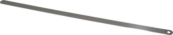 Starrett - 0.027 Inch Thick x 1/2 Inch Wide x 12 Inch Leaf Length, Parallel Feeler Gage - Tempered Steel - Caliber Tooling