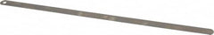 Starrett - 0.029 Inch Thick x 1/2 Inch Wide x 12 Inch Leaf Length, Parallel Feeler Gage - Tempered Steel - Caliber Tooling