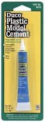 Devcon - 0.51 oz Tube Clear Cement Adhesive - 10 min Working Time, Bonds to Plastic - Caliber Tooling