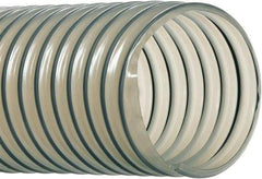 Hi-Tech Duravent - 1-1/4" ID, 28 Hg Vac Rating, 13 psi, Polyurethane Vacuum & Duct Hose - 25' Long, Clear, 1-1/4" Bend Radius, -40 to 200°F - Caliber Tooling