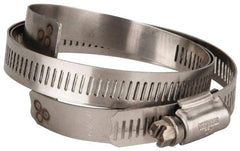 Hi-Tech Duravent - Stainless Steel Hose Clamp - 1/2" Wide x 0.02" Thick, 8-1/4" Hose, 7-1/4 to 8-5/8" Diam - Caliber Tooling