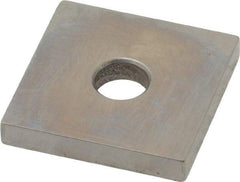 Mitutoyo - 0.15" Square Steel Gage Block - Accuracy Grade 0, Includes Certificate of Inspection - Caliber Tooling