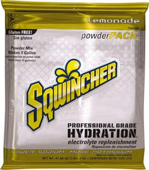 Sqwincher - 47.66 oz Pack Lemonade Activity Drink - Powdered, Yields 5 Gal - Caliber Tooling