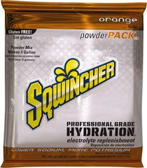 Sqwincher - 47.66 oz Pack Orange Activity Drink - Powdered, Yields 5 Gal - Caliber Tooling